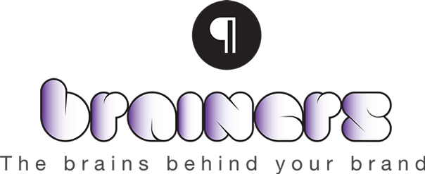 Brainers logo in footer